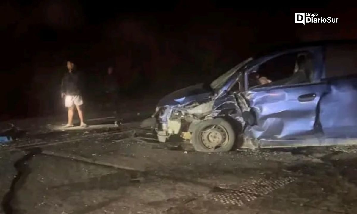 Reportan accidente vehicular en ruta Valdivia-Mariquina