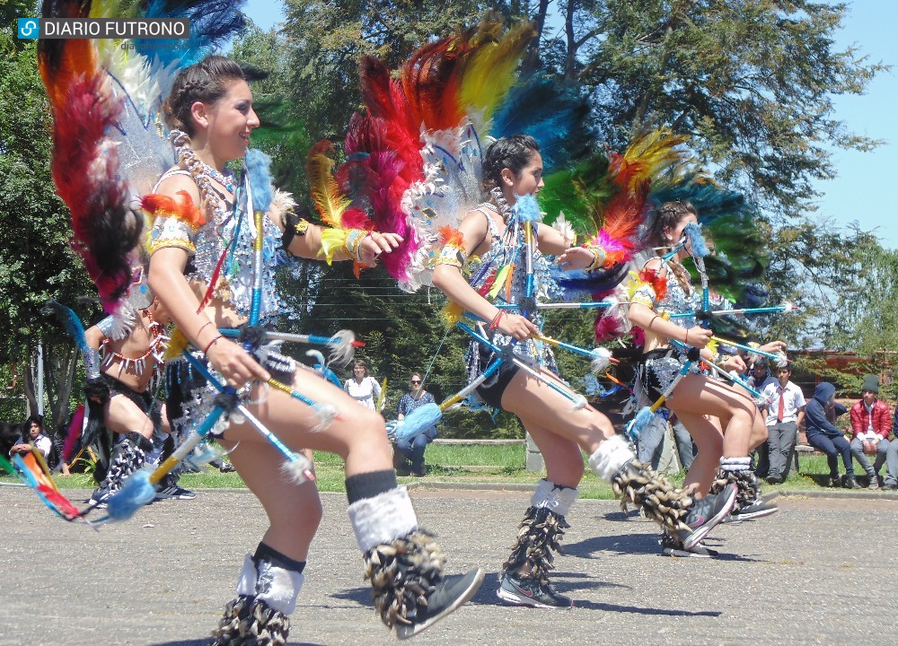 Imágenes del carnaval folclórico que llegó a celebrar a los artesanos de Futrono