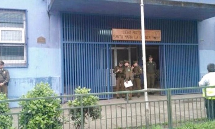 Estudiante que realizó falso aviso de bomba en liceo de Valdivia deberá enfrentar a la justicia