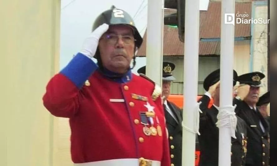 Falleció José Orlando Garay Marín, bombero insigne de Valdivia 