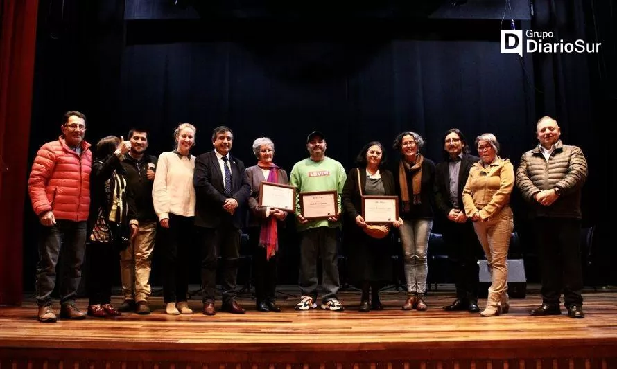 Premios Regionales de las Artes y las Culturas 2022 recibieron reconocimiento en Lanco