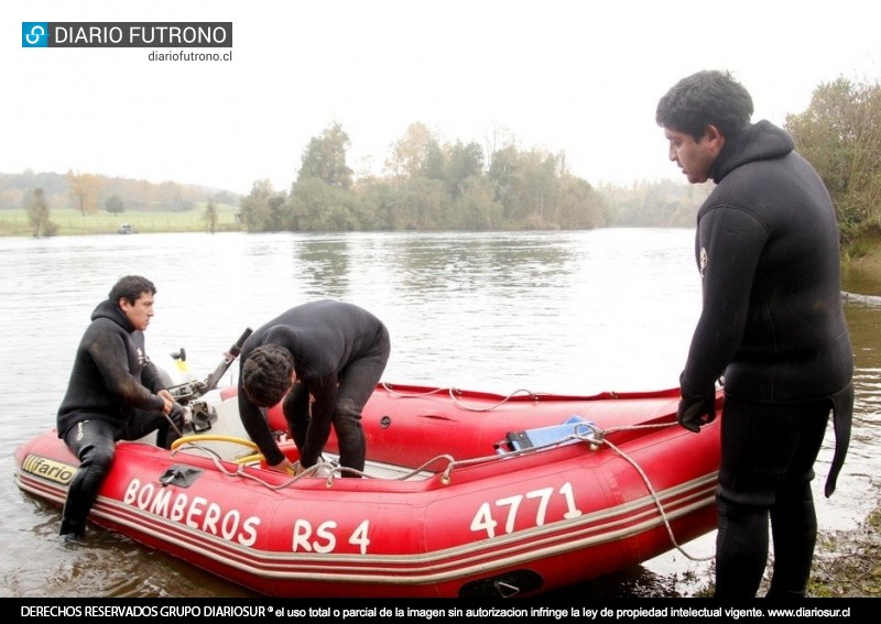 Sin resultados continúa rastreo de hombre desaparecido en el Lago Ranco