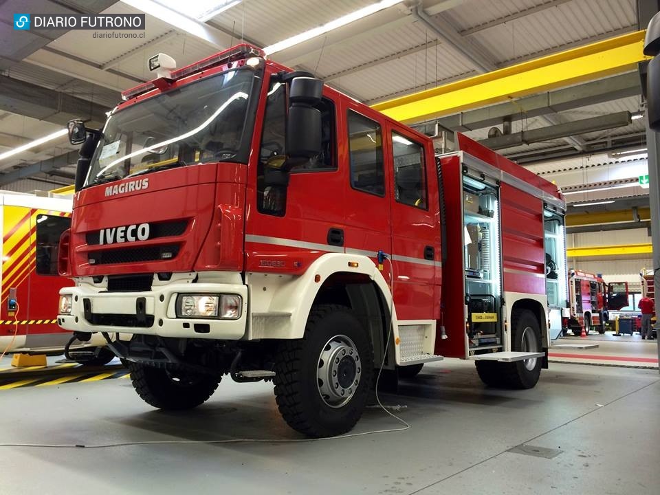 Nuevo carro llegará a la Segunda Compañía de Bomberos de Futrono