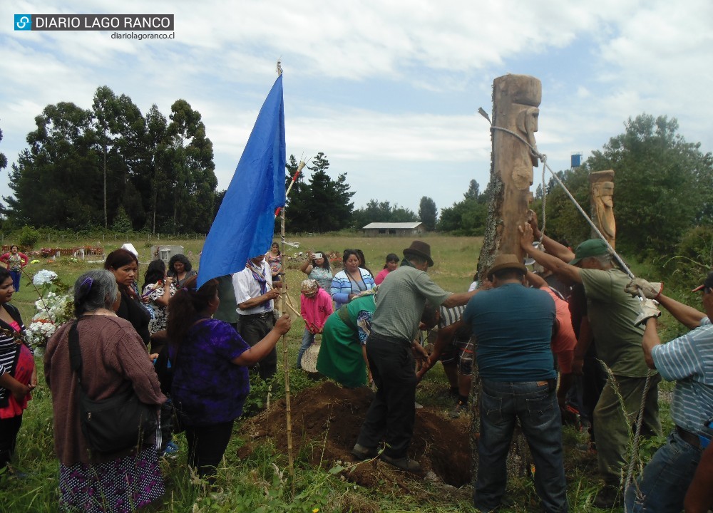 Familia Lehuey inauguró memorial e inició proceso de reivindicación de tierras en Calcurrupe