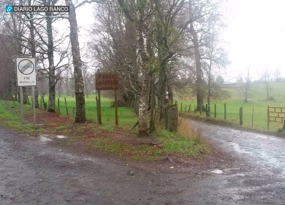 Un muerto dejó incendio que consumió vivienda en sector rural de Lago Ranco