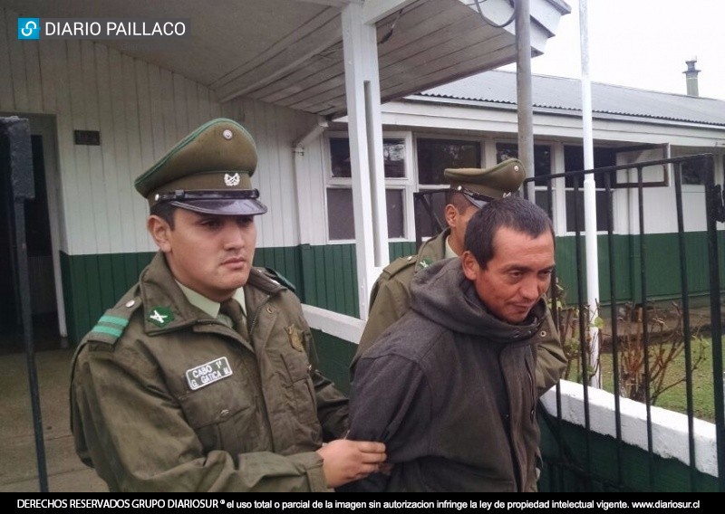 Condenan a 10 años de cárcel a autor de crimen en Paillaco