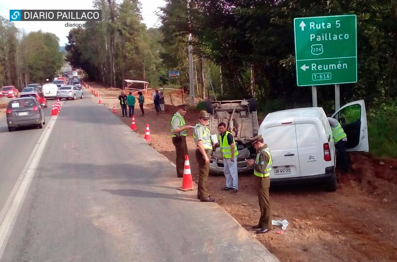  Accidente en cruce La Betonera no dejó personas lesionadas