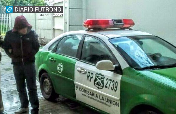 Joven fue víctima de violento robo en pleno centro de Futrono