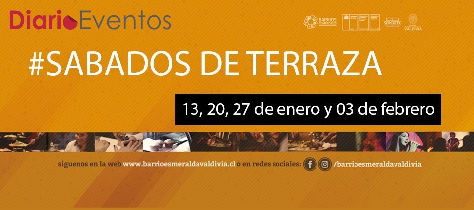 Este sábado se realiza segunda jornada de terrazas en Barrio Esmeralda