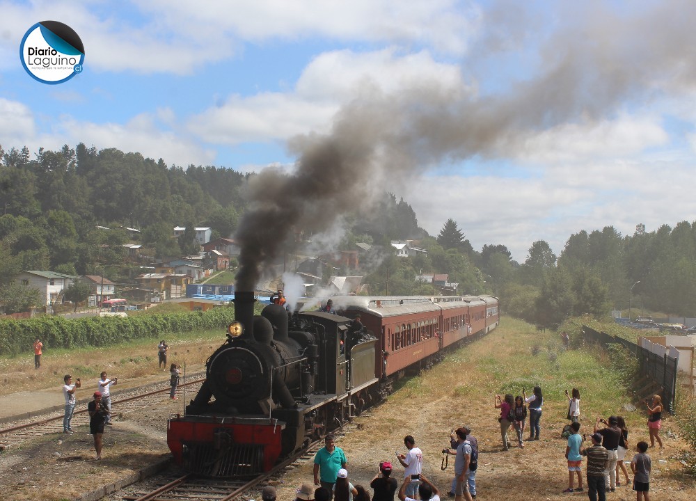 Destacaron éxito del Tren Turístico en Los Lagos en su segundo viaje