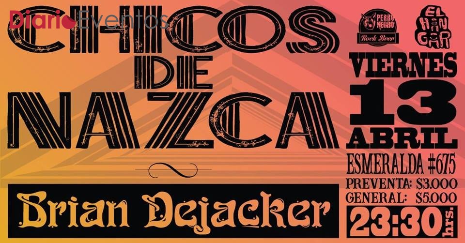 Banda psicodélica "Chicos de Nazca" se presenta este viernes en Perro Negro