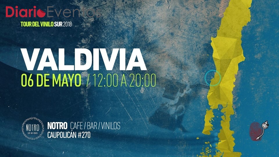 Tour del Vinilo visita Valdivia este domingo 6