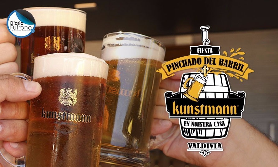 Cervecería Kunstmann organiza la primera Fiesta del Pinchado de Barril en Valdivia dentro de la planta cervecera