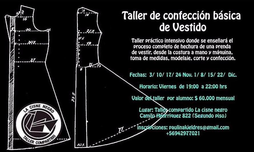 Diseña tu propia ropa: Taller de confección básica de vestido