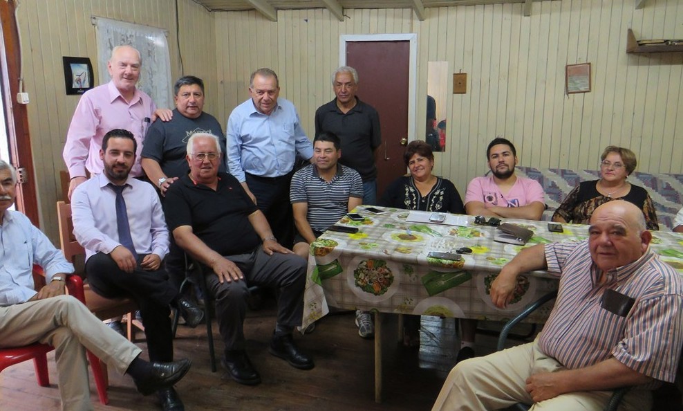 Diputado Bernardo Berger (RN) se reunió con militantes de Paillaco