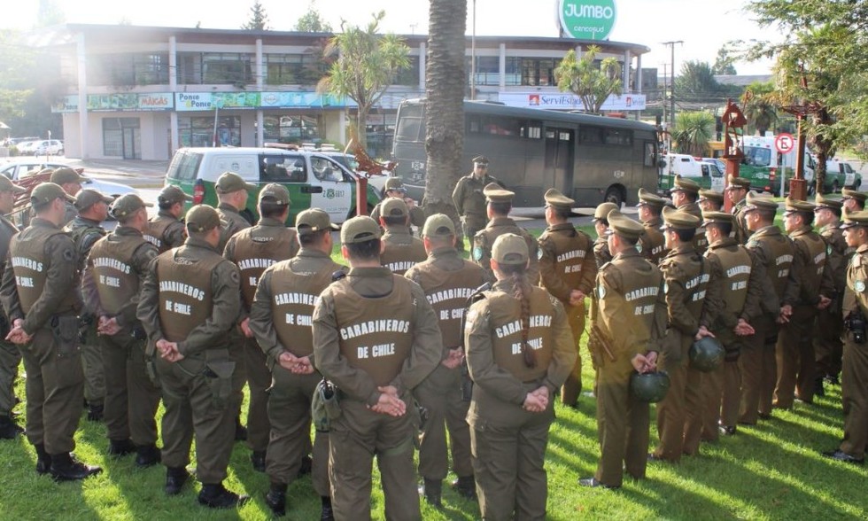 Nuevo operativo policial en Valdivia terminó con 4 detenidos