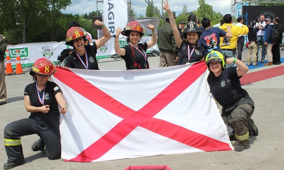 Bomberas de Valdivia representarán a la ciudad en competencia Desafío Bomberos Chile 2018