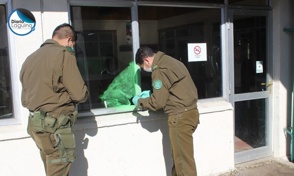 Imputados por robo en liceo laguino quedaron con arresto domiciliario nocturno 