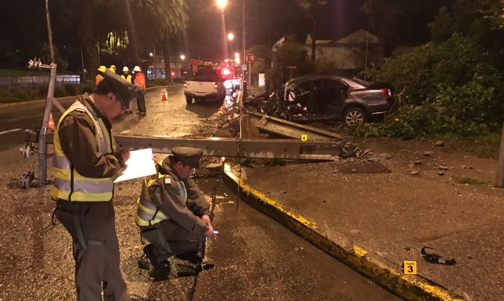 17 accidentes de tránsito y 19 lesionados dejó fin de semana largo en la región