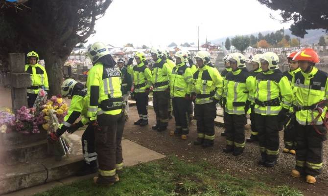 Tercera Compañía de Paillaco festejó 34 años de vida