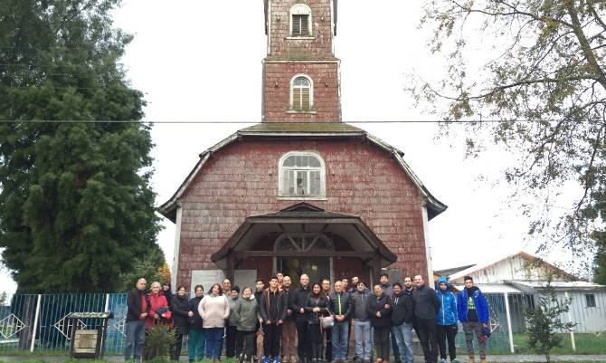 Comunidad pide al CORE aprobar proyecto de diseño de Monumento Histórico Iglesia de Reumén