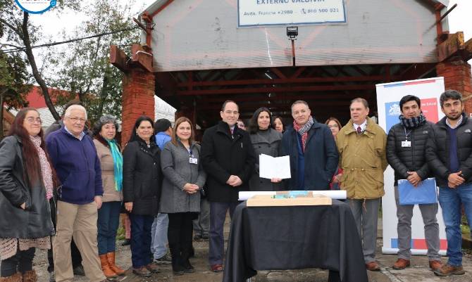 Servicio de Salud entregó terreno para inicio de las obras del Cesfam Externo Valdivia