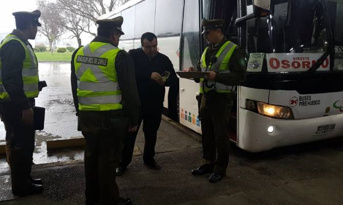 Carabineros lanzó plan preventivo por fin de semana largo en la Región de Los Ríos