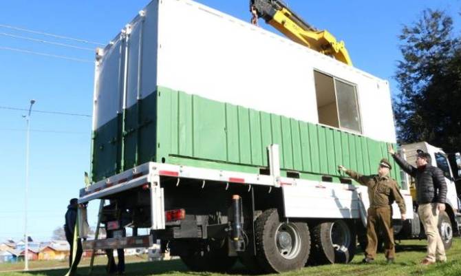 Instalaron Centro de Atención Inmediata de Carabineros en sector Guacamayo