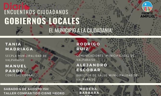 [Valdivia] Equipo municipal de Jorge Sharp participará en Encuentro del Frente Amplio 