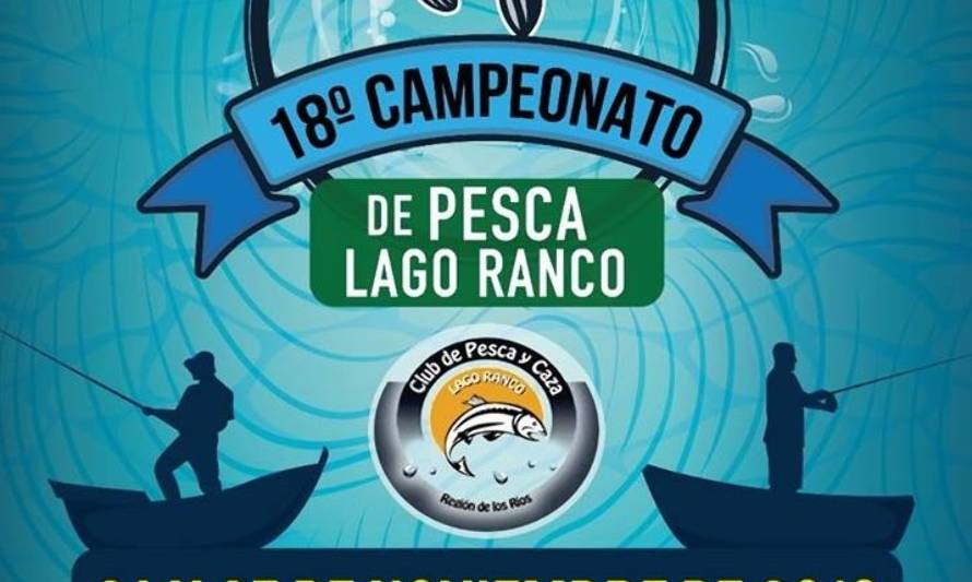 Este sábado vuelve el prestigioso "Campeonato de Pesca en el Lago Ranco"