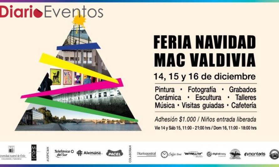 Valdivia: Museo de Arte Contemporáneo realizará feria navideña 
