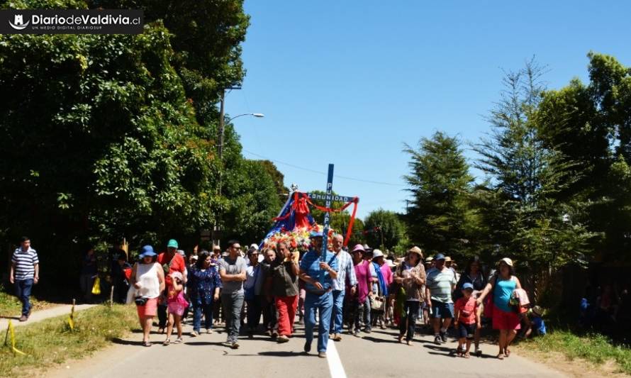 Comunidad de Punucapa celebró la Fiesta de la Candelaria