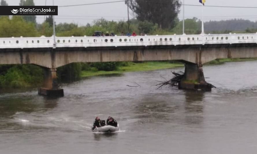 Gope busca intensamente a hombre desaparecido hace 5 días en San José de la Mariquina