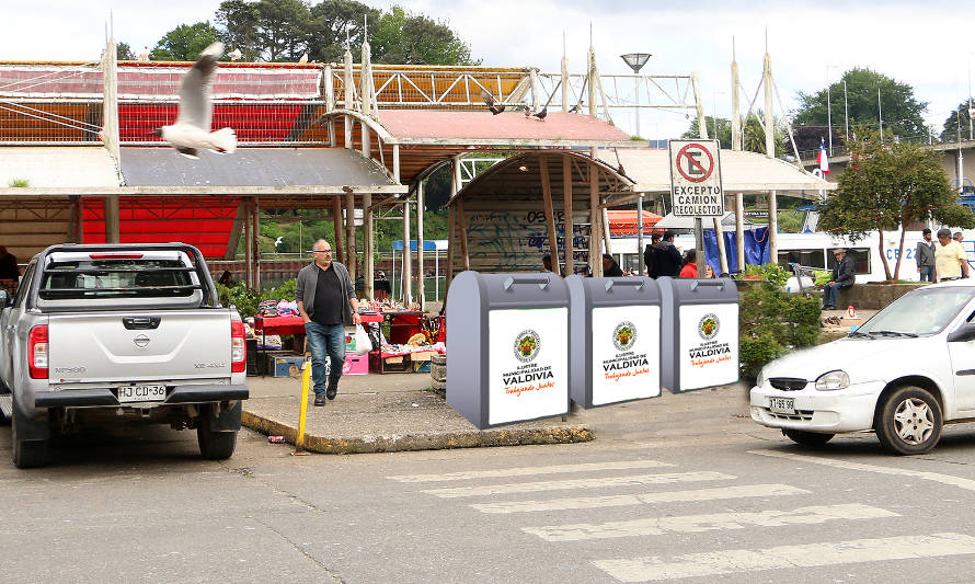 Primer Punto Limpio soterrado estará en costanera de Valdivia