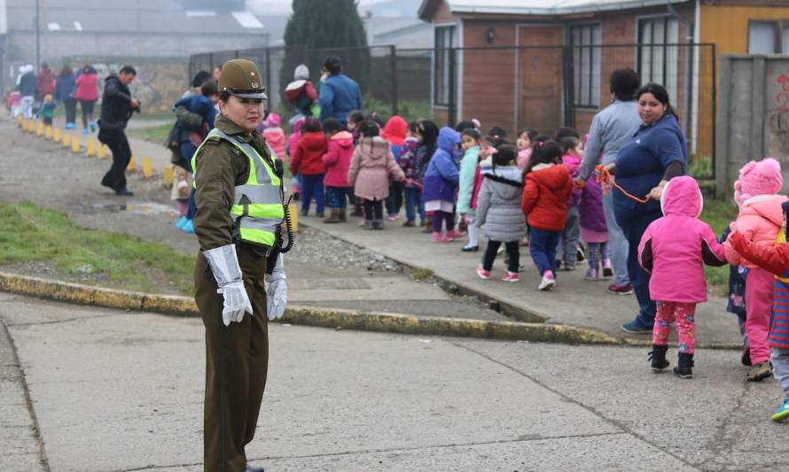 Evalúan positivamente simulacros en jardines infantiles de Integra de la región