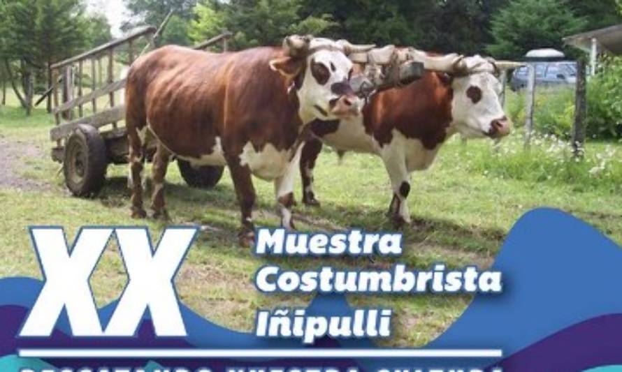 Mariquina tiene su propia fiesta costumbrista en Iñipulli