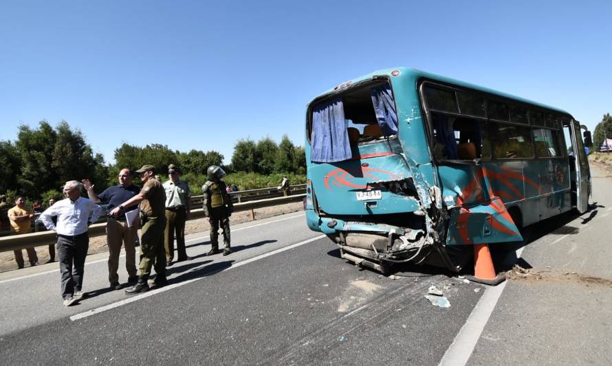 Anuncian querella tras accidente que dejó 3 fallecidos y treintena de heridos en Los Ríos