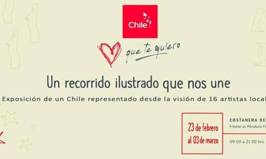 ÚLTIMOS DÍAS: Visita la muestra "Chile que Te Quiero" en el Péndulo de Foucault 