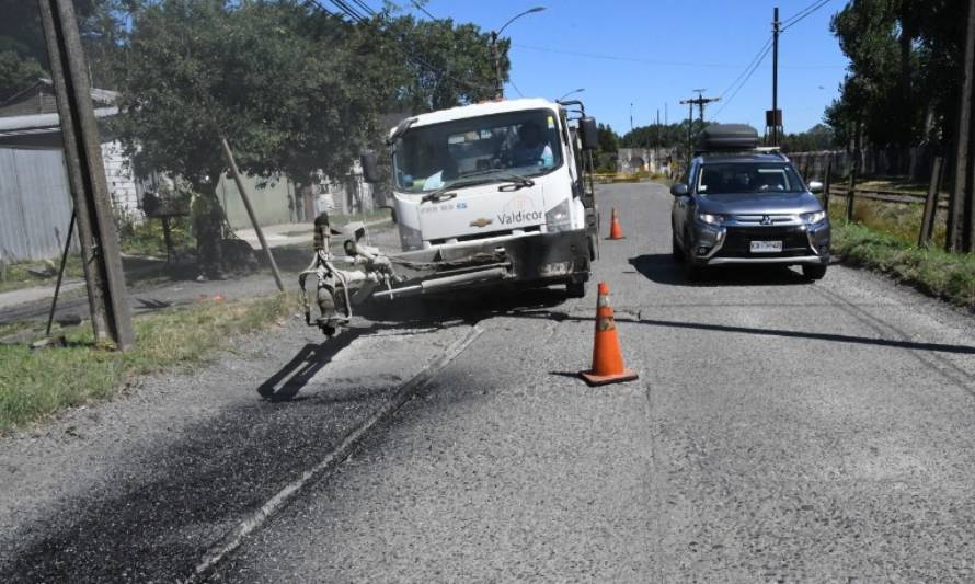 Enhorabuena: Camión bacheador trabajará en Collico y Las Ánimas