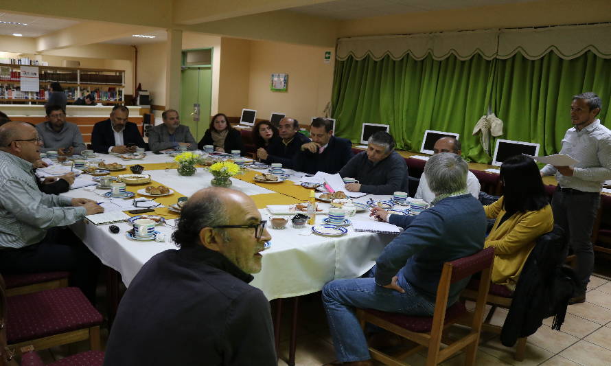 En Paillaco se realizó la primera reunión de la Red Técnico Profesional