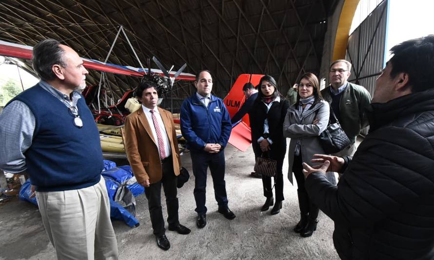 MOP anuncia obras de conservación y restauración en Aeródromo Las Marías de Valdivia
