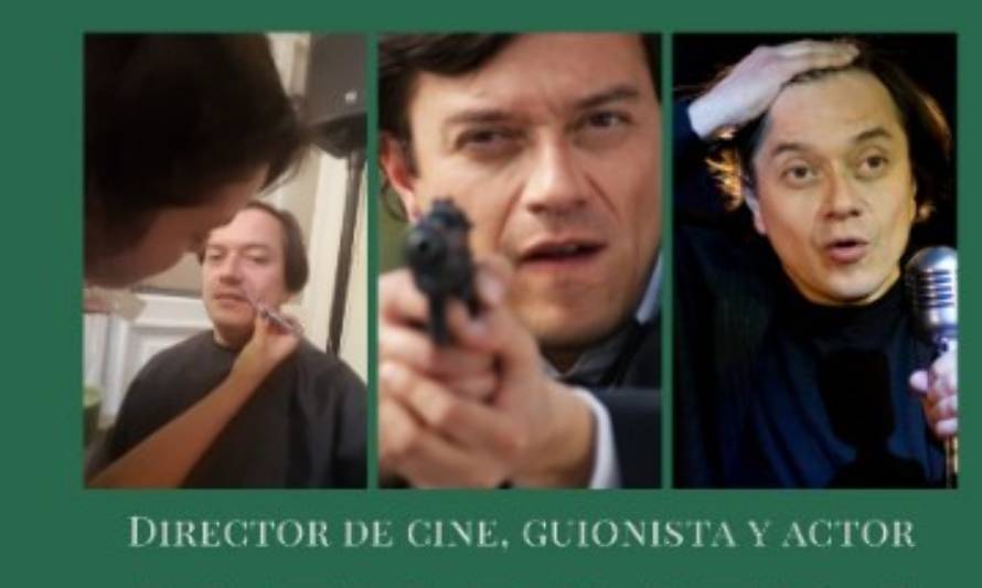 Reconocido actor de "Mea Culpa" protagonizará charlas y actividades en Valdivia y Los Lagos