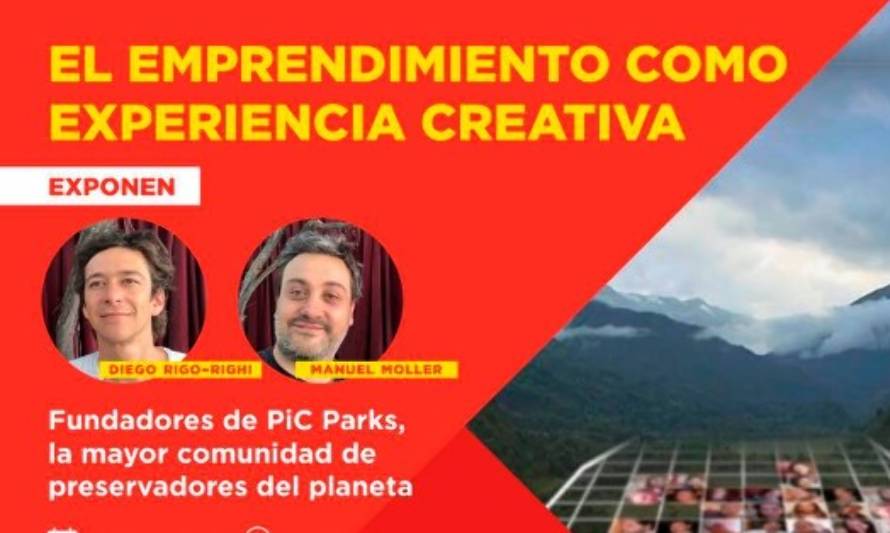 Miércoles 15: Charla "El emprendimiento como experiencia creativa" 