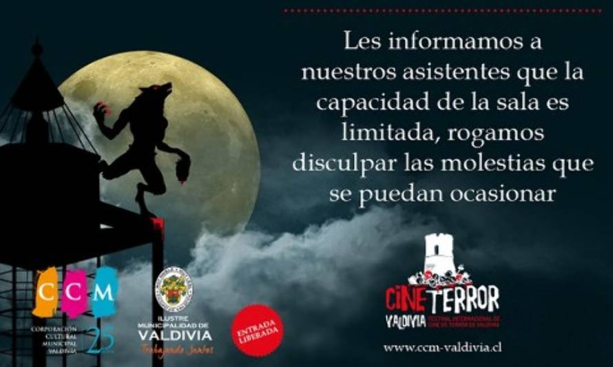 Este lunes comenzó una nueva versión del Festival de Cine de Terror de Valdivia