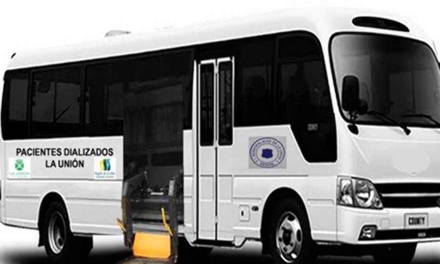 La Unión contará con minibús para traslado de pacientes dializados