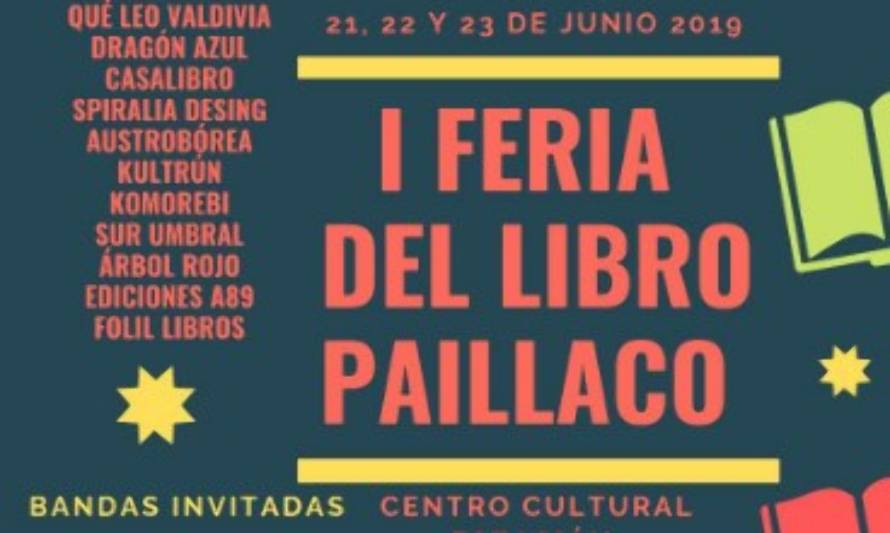 Paillaco tendrá su primera Feria del Libro 