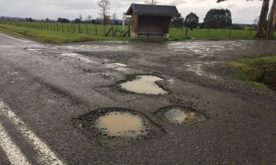 Alcaldesa de Paillaco exige a Vialidad reparación urgente de ruta Santa Filomena–Dollinco-Futrono