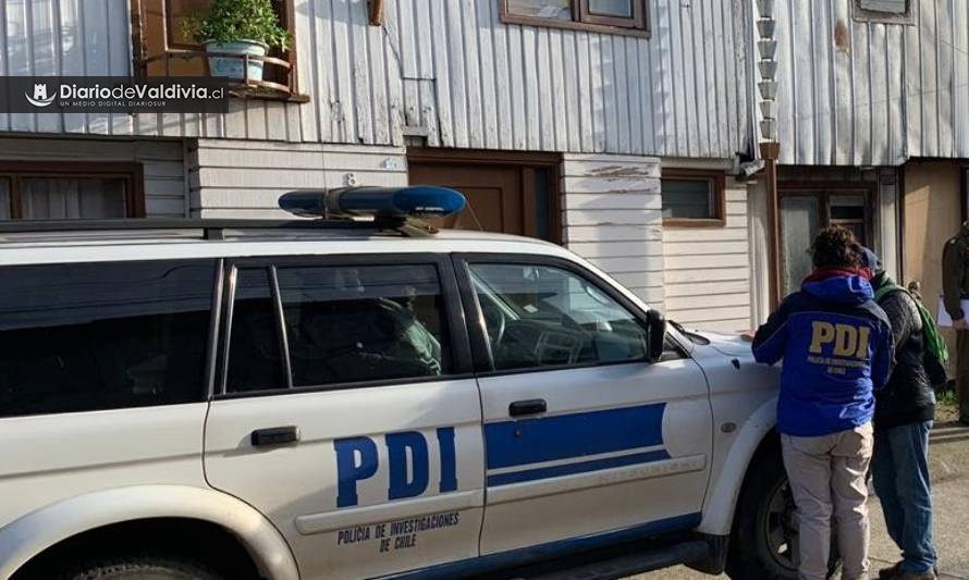 PDI investiga homicidio en Valdivia: Presunto homicida fue detenido 