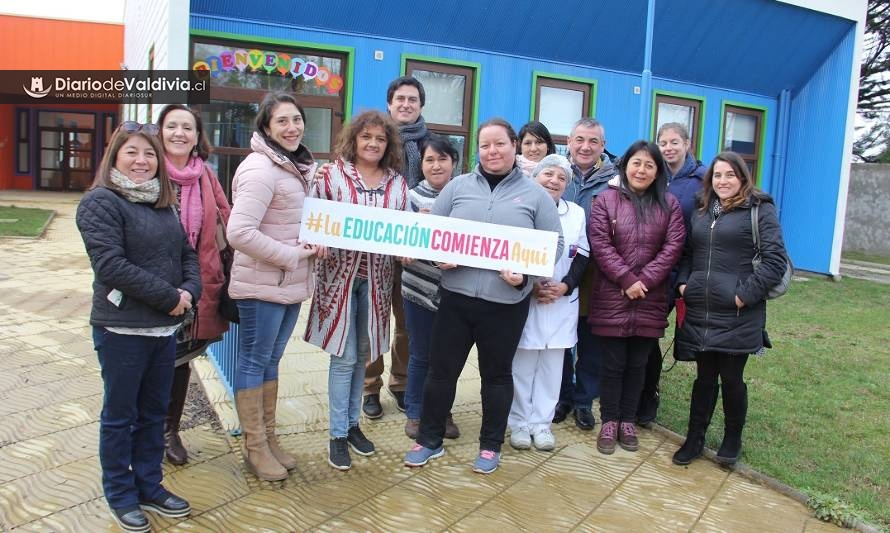 Junji Los Ríos puso en marcha nuevos jardines infantiles en Traiguén y Puringue Rico