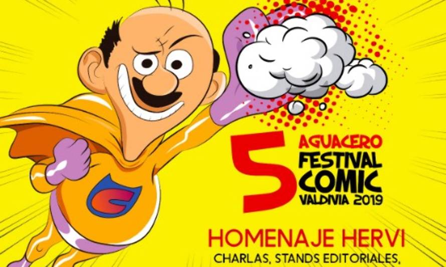 Este viernes: Festival Aguacero Cómics celebrará su quinta versión en Valdivia